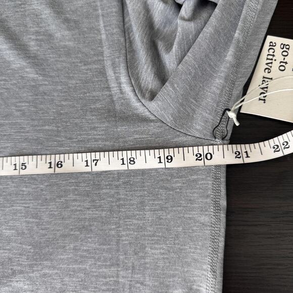 REI Active Pursuits Shirt Mens Medium Long Sleeve UPF 50 Thumbholes Gray NEW - Picture 10 of 12